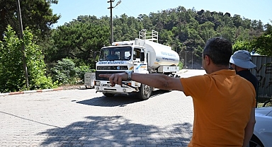 Kemer’de orman yangını