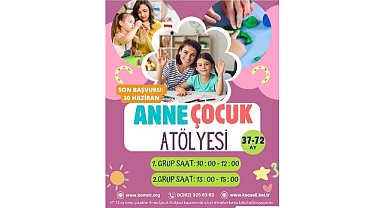 KO-MEK’te “Anne-Çocuk Atölyesi” başlıyor