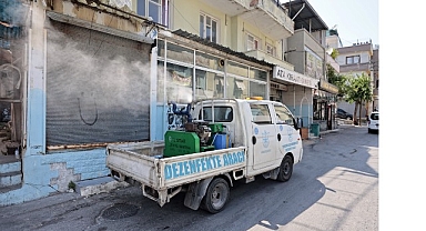 Konak’ta sivrisineklere karşı etkin mücadele