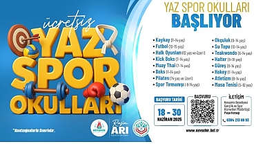 Nevşehir Belediyesi Yaz Spor Okulları Açılıyor