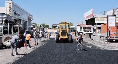 Nevşehir Belediyesi’nden Sanayi’de Asfalt Çalışması