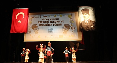 Nilüfer Belediyesi kreşlerinde yıl sonu heyecanı