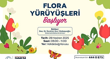 Üsküdar’da Flora Yürüyüşleri Başlıyor