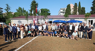 Türk Futboluna Yıldızlar Yetiştiren Yüce Spor’un Tesisi Yenilendi