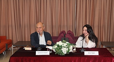 Usta yazar Gündüz Vassaf okurlarıyla buluştu