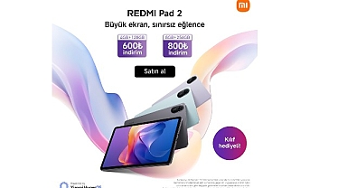 Xiaomi, Redmi Pad 2 Serisi ile Eğlenceyi Yeni Bir Boyuta Taşıyor: Daha Canlı, Daha Gerçek