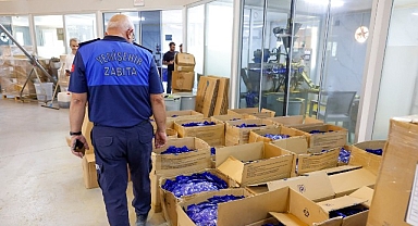 Yenişehir Belediyesi ruhsatsız gıda takviyesi üreten tesisi mühürledi