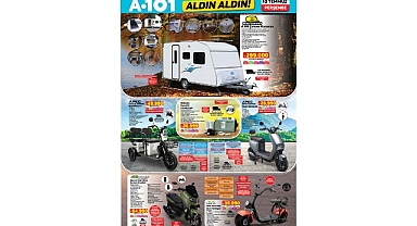 A101 10 Temmuz İtibarıyla Moped, Karavan ve Teknolojik Ürünleri Tüketicilere Sunuyor