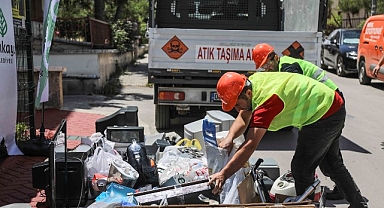 Çankaya’da Elektronik Atıklar Geri Dönüşüme Kazandırılıyor