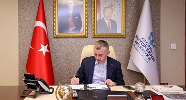 Başkan Büyükakın, Gazze ile kardeş şehir protokolünü imzaladı