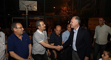 Başkan Taban Kemalpaşa Mahallesi Sakinleriyle Buluştu