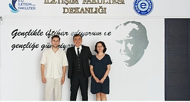 EÜ İletişim Fakültesinin çiçeği burnunda mezunu Eren Keskin başarılarıyla adından söz ettiriyor