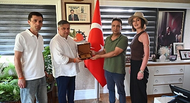 Gürcistan heyetinden Kemer Belediyesi’ne ziyaret