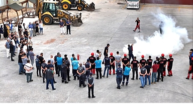 Kartepe Belediyesi’nde Gerçeğini Aratmayan Tatbikat