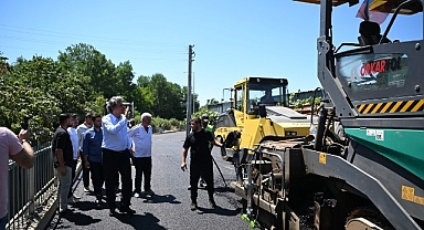 Kartepe İçmeler Caddesi’nde Asfaltlama Çalışmalarını Tamamladı
