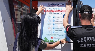 Keçiören Belediyesi’nden Su Tasarruf Seferberliği