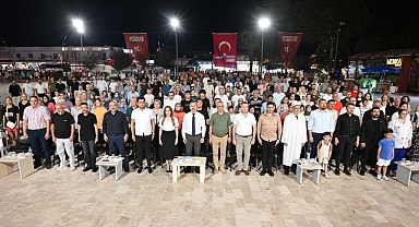 Kemer’de 15 Temmuz anma töreni