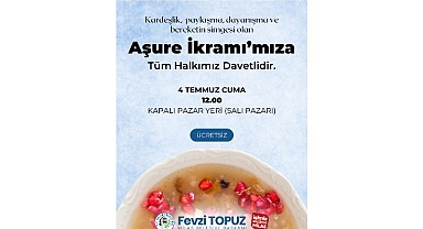 Milas Belediyesi Aşure İkramı Yapacak