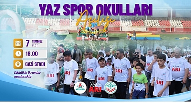 Nevşehir Belediyesi Yaz Spor Okullarımız Pazartesi Günü Açılıyor