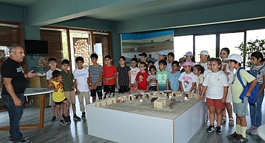 Nilüfer’de çocuklar arkeoloji ile tanışıyor