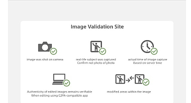 Sony, Haber Kuruluşları İçin Geliştirilen Kamera Kimlik Doğrulama Çözümüne “Camera Verify” Özelliğini Ekledi