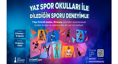 Yaz Spor Okulları’nda ikinci dönem kayıtları başlıyor