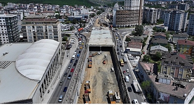 Yenidoğan Kavşağı Çalışmalarında Sona Yaklaşıldı