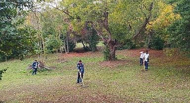 Darıca Millet Bahçesi’nde temizlik seferberliği
