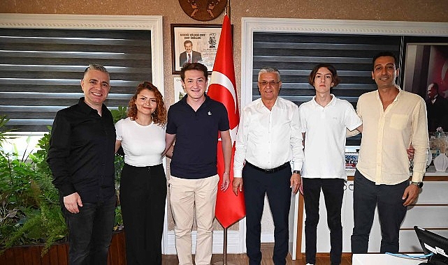 Antalya Bisiklet Sevenler Spor Kulübü’nden Başkan Topaloğlu’na ziyaret